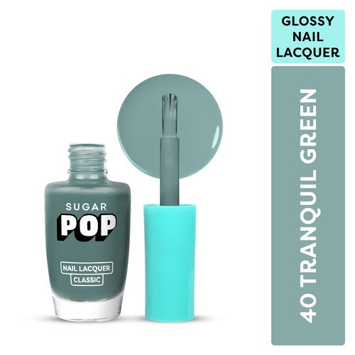 SUGAR POP Nail Lacquer 40 Tranquil Green