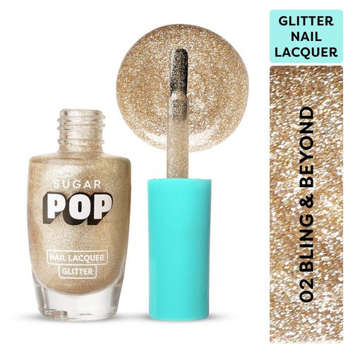 SUGAR POP Nail Lacquer Glitter - 02 Bling & Beyond