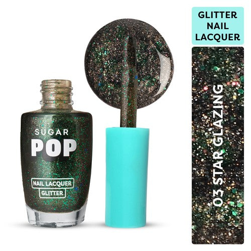 SUGAR POP Nail Lacquer Glitter - 03 Star Glazing