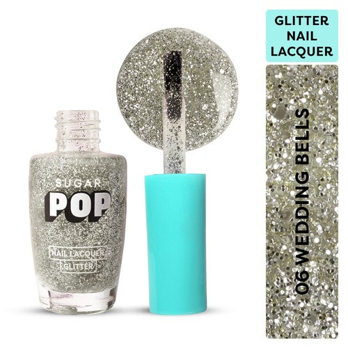 SUGAR POP Nail Lacquer Glitter - 06 Wedding Bells