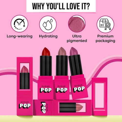 SUGAR POP Satin Matte Luxe 08 Carnation