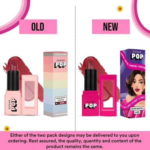 SUGAR POP Satin Matte Luxe Lipstick - Option 2