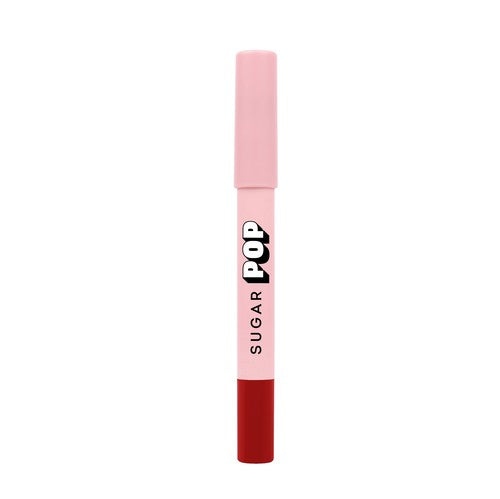 SUGAR POP Transferproof Lip Crayon 02 Flaming Red