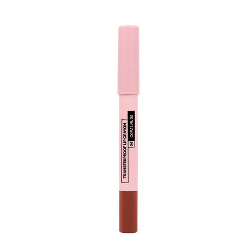 SUGAR POP Transferproof Lip Crayon 04 Coral Nude