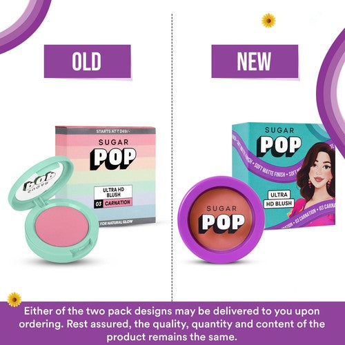 SUGAR POP Ultra HD Blush - 03 Carnation