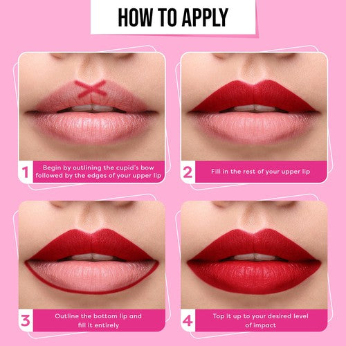 SUGAR POP Ultrastay Transferproof Lipstick 07 Ruby Red