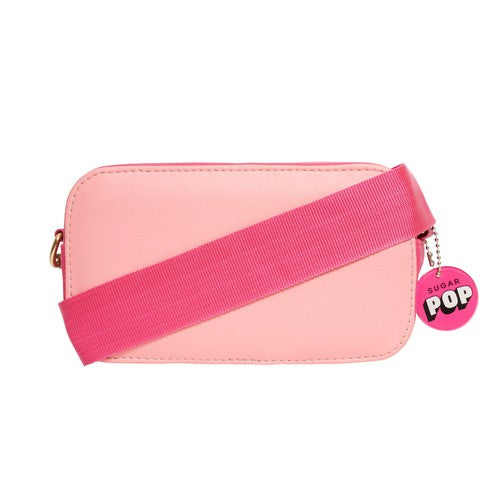 SUGAR POP Valentines Day Pink Sling Bag (GWP)