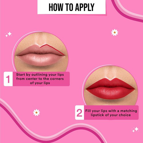 SUGAR POP Velvet Matte Lip Liner - 01 Red Carpet