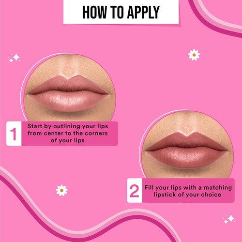 SUGAR POP Velvet Matte Lip Liner - 03 Beige Vibes