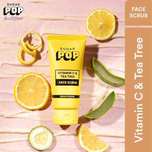 SUGAR POP Vitamin C & Tea Tree Face Scrub (Bonus)