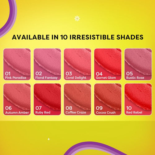 Set of 5 Kissproof Lipsticks