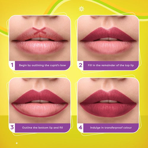 Set of 5 Ultrastay Transferproof Lipstick