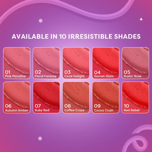 Set of 5 Ultrastay Transferproof Lipstick + Fancy Lipstick Holder