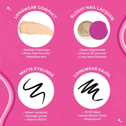 Shine All Day Festive Makeup Kit