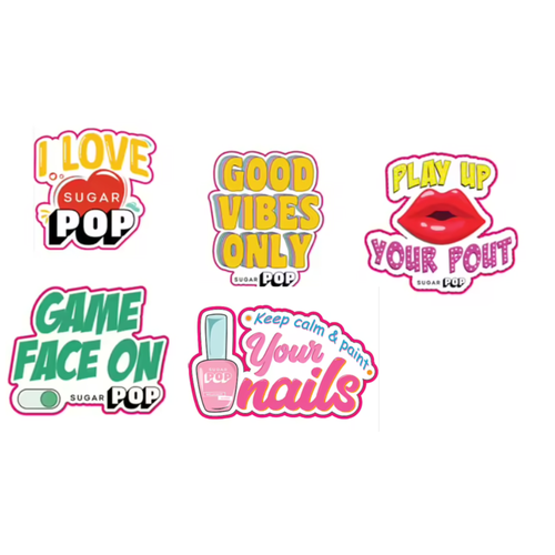 Trendy Laptop/Phone Stickers (Kits)