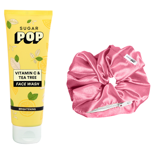 VITAMIN C & Tea Tree Face Wash + Pink Scrunchie (GWP)
